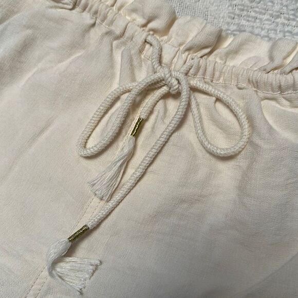 MANGO off white High-Waist Shorts - Summer Vacation - Picture 9 of 11